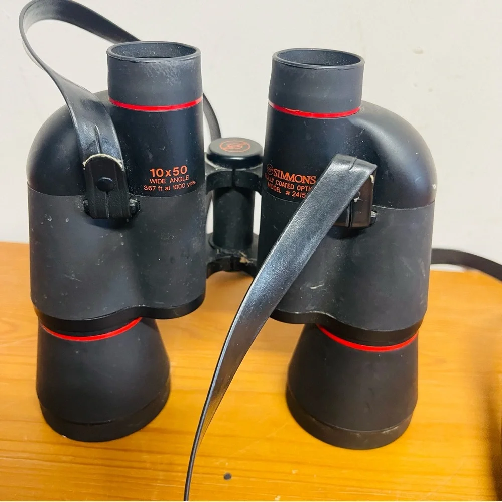 SIMMONS Binoculars Model 24152 Fully Coated Optics 10x50 Wide Angle